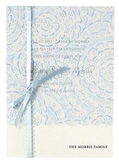 Blue Vellum Jacket Announcements