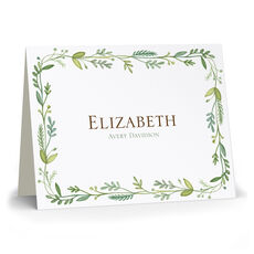 French Garden Folded Note Cards