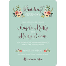 Botanical Bouquet Invitations