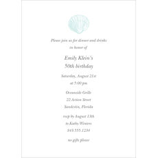 Seaside Invitations