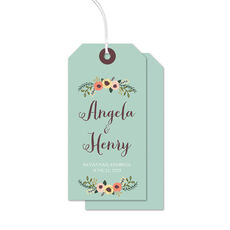 Botanical Bouquet Large Hanging Gift Tags