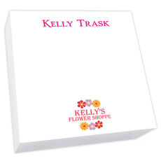 Your Full Color Custom Logo Memo Square Sheets - REFILL ONLY