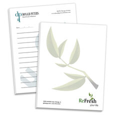 Your Full Color Logo on Small Post-it Notepads (4.25 in X 5.5 in)