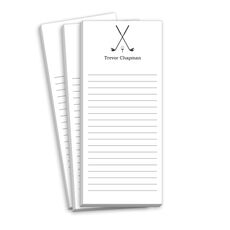Golf Club Skinnie Notepads
