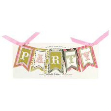 Party Banner Die-cut Invitations