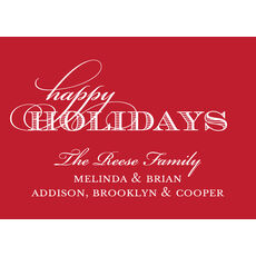 Solid Ruby Enclosure Cards