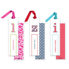 Personalized Bookmarks in Your Choice of Pattern