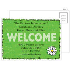 Welcome Mat Moving Announcement Postcards