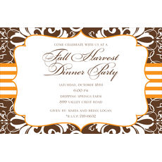Autumn Invitations