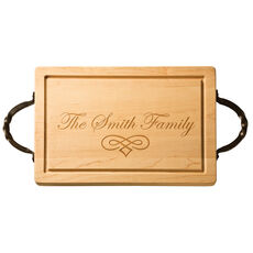 Maple 18 inch Rectangle Your Text Cutting Board