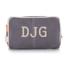 Personalized Canvas Dopp Kit