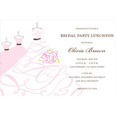 Twirl Bridesmaids Invitations