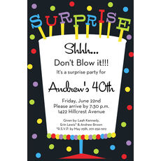 Surprise Party Invitations The Stationery Studio Surprise Invitations