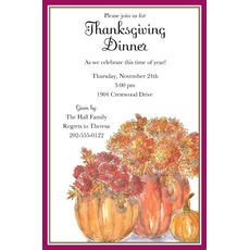 Autumn Flair Invitations
