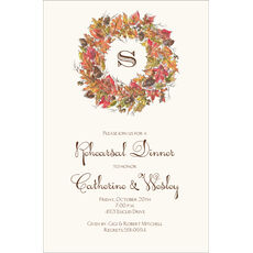 Rustic Wreath Invitations