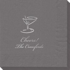 Classic Martini Napkins
