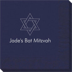 Interlocking Star of David Napkins