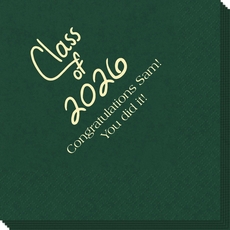 Fun Class of Calligraphy Napkins