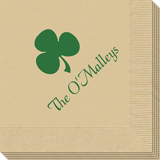 Three Leaf Shamrock Napkins