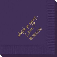 Fun What Do You Expect Napkins