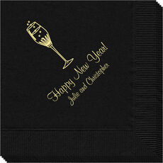 Bubbly Champagne Napkins