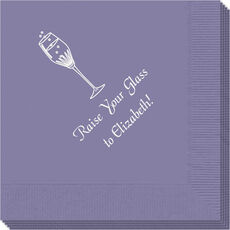 Bubbly Champagne Napkins