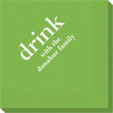 Big Word Drink Napkins