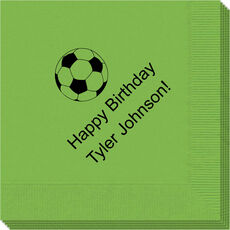 Soccer Ball Napkins