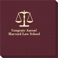 Scales of Justice Napkins