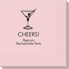 Martini Party Napkins