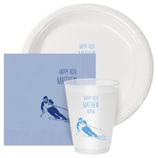 Skier  on the Slopes