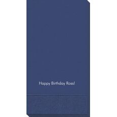 Any Text You Want Guest Towels