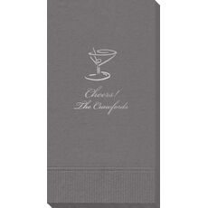 Classic Martini Guest Towels