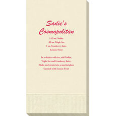 A Lot of Text Guest Towels