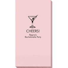 Martini Party Guest Towels