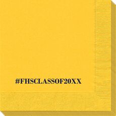 Create Your Hashtag Napkins