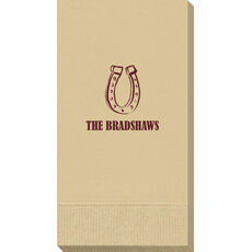 Horseshoe Luck Guest Towels