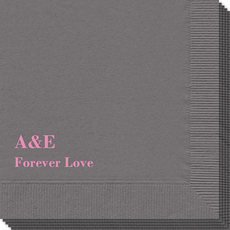 Your Choice of Text Napkins