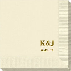 Simple and Sweet Napkins