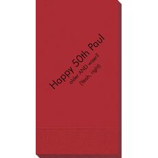 Your Message Guest Towels