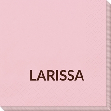 Big Bold Name Napkins