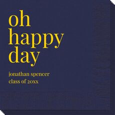 Oh Happy Day Napkins