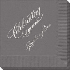 Romantic Celebrating Napkins