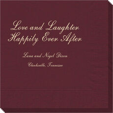 Love and Laughter Napkins