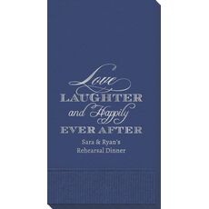 Love Laughter Ever After Guest Towels