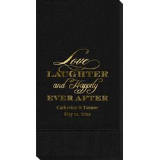 Love Laughter Ever After Guest Towels