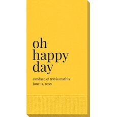 Oh Happy Day Guest Towels