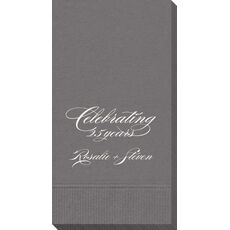 Romantic Celebrating Guest Towels