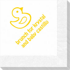 Rubber Ducky Napkins