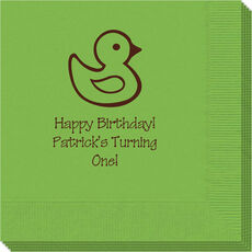 Rubber Ducky Napkins